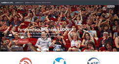 Desktop Screenshot of ludovia.org